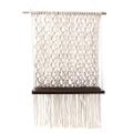 Bohemian Macrame Tapestry Rack Hand-woven Wall Hanging Flower Pot B