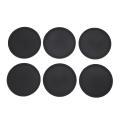 Simple Modern 6pcs Silicone Coaster Glass Placemats Non Slip