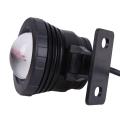 10w Rgb Led Light Pool Pond Spotlight Underwater+ Remote, Black