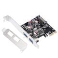 Pcie to 2-port Usb 3 0 Adapter Card Usb3 0 Expansion Card D720202