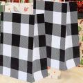 24pcs Buffalo Plaid Paper Party Bags with Handle for Christmas, Party