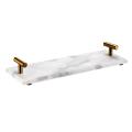 Marble Texture Tray Entrance Storage Tray Trinket Holder Jewelry A