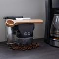 10 Pcs Wooden Scoop & Bag Clip Measure Spoon 2-in-1 for Coffee,tea