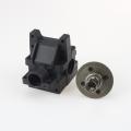 2 Set Metal Differential and Gearbox Gear Box Housing Cover