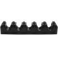 Broom Holder and Garden Tool for Rake Or Mop Handles Up (black)