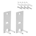 1 Pair Of Wall Mount Bracket for Omnijewel Lifestyle 650 System,white