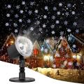 Outdoor Snowflakes Projector Led Christmas Stage Light(us Plug)
