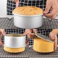 4/6/8/10 Inch Cake Mould Removable Bottom Mold Baking Tool Baking