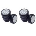 4pcs 58mm Tires 12mm Hex Wheels with Sponge for Rc Drift Car