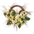 Easter Egg Daisy Floral Wreaths for Front Door,19.7inch Wreath B