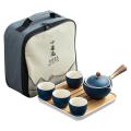 Porcelain Chinese Gongfu Tea Set Portable Teapot Set with 360 A