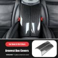 Carbon Fiber Car Armrest Box Panel for Mercedes Benz C Class W205 Glc