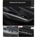 For Nissan Navara Np300 Car Switch Button Panel Sticker,carbon Fibre