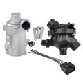Engine Electric Water Pump +thermostat Bolt Kit for Bmw X3 X5 328i