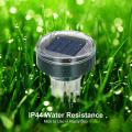 2pcs Solar Powered Sound W-ave Repeller Outdoor Control Lawn Lamp