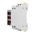 Sinotimer 18mm Din Rail Mounted Electrical Three Phase Voltage Meters