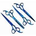 7 Inch Stainless Blue Grooming Professional Pet Scissor for Dogs