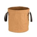 Upright Laundry Hamper Bag Laundry Basket with Handle for Bathroom-a