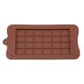 1pcs 24 Cavity Square Silicone Chocolate Molds Stable Cake Molds