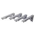 Folding Shelf Brackets 8 Inch Heavy Duty Stainless Steel Collapsible