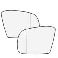 1 Pair Side Mirror Glass Heated for Mercedes-benz W164 X164 R251