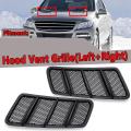 2pcs Front Hood Vent Grille Air Flow Intake for Mercedes Benz W166