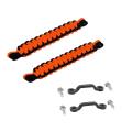 Paracord Door Limiting Straps, Door Limit Footman Loop Bracket,orange