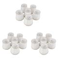 Chandelier Shades,only for Candle Bulbs,set Of 18, White