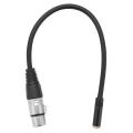 Female Stereo Audio Adapter Microphone Cable