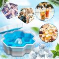 Dice-shaped Ice Dice Silicone Mold with 7 Ice Dice Decoration Kitchen