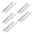 M6 X 150mm Fully Threaded Stainless Steel Hex Head Screw Bolt 4 Pcs