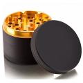 Aluminum Herb Grinder Rubber Paint Inside - Large Capacity 2.48 Inch