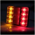 8 Led Dc12v Waterproof Taillights Rear Tail Light for Trailer Truck