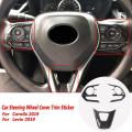 Car Steering Wheel Cover for Toyota Corolla 2019-2020 Abs 3pcs