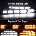 Car Led Drl Daytime Running Light Dynamic Turn Signal Lamp for Mazda