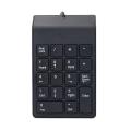 Usb Numeric Keypad,usb 18 Key Number Numeric-black