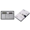 Solar Power Credit Card Sized Pocket Calculator