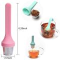 Flexible Tea Infuser, Ultra-fine Mesh Teacup Strainer, Silicone