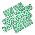 6pcs St Patricks Day Decorations Table Runners Placemats Green Decor