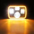 250 Watt Square 7 Inch (5x7)/(7x6) Led Truck Daytime Running Lights