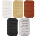 100pcs Faux Leather Tags for Clothes Labels Diy Garment Accessories