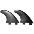 3pcs Plastic Nylon+fiberglass Black for Fcs Surf Fins G5 Size