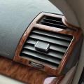 For Toyota Camry 2006-2011 2pcs Wood Abs Air Conditioning Vent