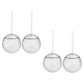 Set Of 4 Disco Ball Cup Cocktail Cup for Party Drinking Beverage C
