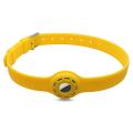 Dog Collar Holder Cat Collar for Apple Airtag On Cats Puppies Yellow