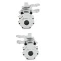 2pcs Metal Front Portal Housing (inner & Outer) ,4