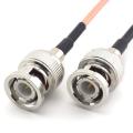 10 Pcs Rg316 Bnc Male to Bnc Male Plug Connector Rf Pigtail Coax