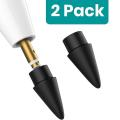2 Pack Replacement Tip for Apple Pencil Nibs (black)