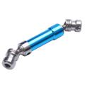 1pcs Metal Rear Center Drive Shaft for 1:12 Wltoys 12428 Rc Blue