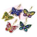 10-pack Diamond Painting Keychain for Kids and Adult Beginners